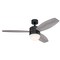Westinghouse Ceiling Fan Indoor 48In Brinley DmLED GnMtl Rvr 3Bld WtOk/Wnt Opl Fr Glass 7305200 - alternate 1